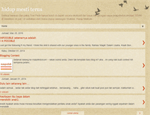 Tablet Screenshot of hidupcikpau.blogspot.com