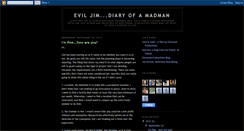Desktop Screenshot of eviljim.blogspot.com