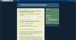 Desktop Screenshot of beaverfoundation.blogspot.com