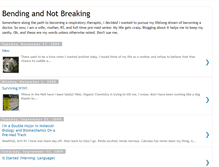 Tablet Screenshot of bendingandnotbreaking.blogspot.com
