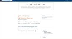 Desktop Screenshot of ilusoesidioticas.blogspot.com
