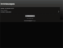 Tablet Screenshot of invictaszapas.blogspot.com