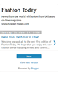 Mobile Screenshot of fashion-today.blogspot.com