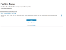 Tablet Screenshot of fashion-today.blogspot.com