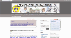 Desktop Screenshot of lppm-poltekkes-bdg.blogspot.com