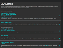 Tablet Screenshot of levyjuontaja.blogspot.com