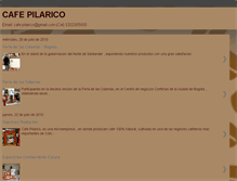 Tablet Screenshot of cafepilarico.blogspot.com