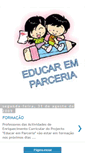 Mobile Screenshot of educaremparceria.blogspot.com