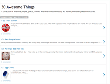 Tablet Screenshot of 30awesomethings.blogspot.com