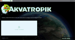 Desktop Screenshot of akvatropik.blogspot.com