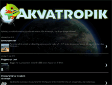 Tablet Screenshot of akvatropik.blogspot.com