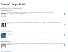 Tablet Screenshot of gameloftgratis.blogspot.com