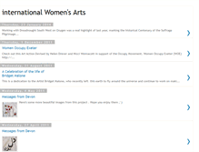 Tablet Screenshot of internationalwomensarts.blogspot.com