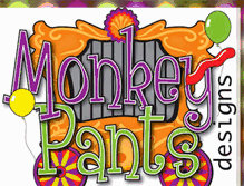 Tablet Screenshot of monkeypantsdesigns.blogspot.com