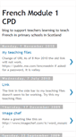 Mobile Screenshot of frenchmodule1.blogspot.com