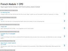 Tablet Screenshot of frenchmodule1.blogspot.com