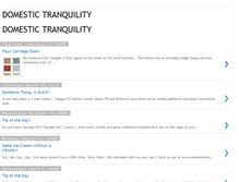 Tablet Screenshot of domestictranq.blogspot.com