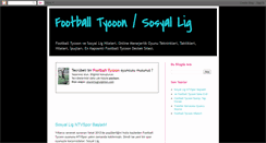 Desktop Screenshot of football-tycoon.blogspot.com