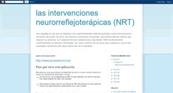 Desktop Screenshot of intervencionneurorreflejoterapicanrt.blogspot.com