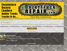 Tablet Screenshot of dozertrackrepair.blogspot.com