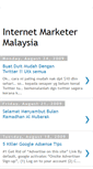 Mobile Screenshot of immalaysia.blogspot.com