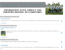 Tablet Screenshot of famaillatododeporte.blogspot.com