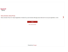 Tablet Screenshot of domain-name-yahoo-review.blogspot.com