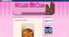 Desktop Screenshot of mamastokes.blogspot.com