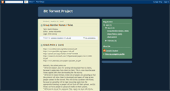 Desktop Screenshot of bittorrentpj.blogspot.com