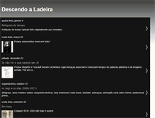 Tablet Screenshot of descendoaladeira.blogspot.com