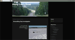 Desktop Screenshot of alonglifesroad.blogspot.com