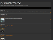 Tablet Screenshot of funkchoppers.blogspot.com