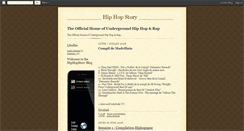 Desktop Screenshot of hiphopstorycompils.blogspot.com