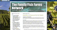 Desktop Screenshot of familyfishfarms.blogspot.com