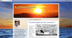 Desktop Screenshot of lallumdelmon.blogspot.com