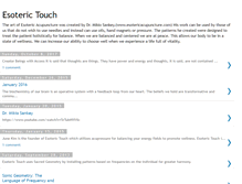 Tablet Screenshot of esoterictouch.blogspot.com