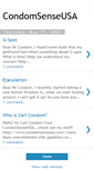 Mobile Screenshot of condomsenseusa.blogspot.com