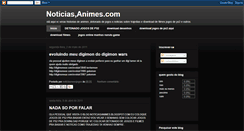 Desktop Screenshot of noticiasanimesnews.blogspot.com