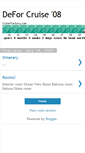 Mobile Screenshot of deforcruise.blogspot.com