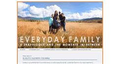 Desktop Screenshot of everydayfamily.blogspot.com