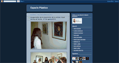Desktop Screenshot of espacio-plastico.blogspot.com