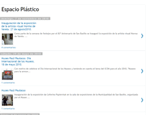 Tablet Screenshot of espacio-plastico.blogspot.com