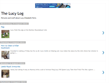 Tablet Screenshot of lucyporter.blogspot.com