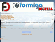 Tablet Screenshot of formigadigital.blogspot.com