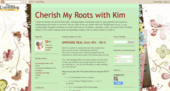 Desktop Screenshot of cherishmyroots.blogspot.com