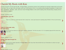 Tablet Screenshot of cherishmyroots.blogspot.com