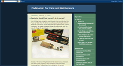 Desktop Screenshot of diycarcare.blogspot.com