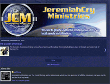 Tablet Screenshot of jeremiahcryministries.blogspot.com