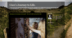 Desktop Screenshot of gianjourneytolife.blogspot.com