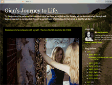 Tablet Screenshot of gianjourneytolife.blogspot.com